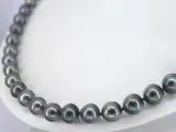 Schoeffel - Tahiti parel ketting met gouden diamanten sluiting – foto 3 – kavel bij Onlineveilingmeester