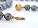 Schoeffel - Tahiti parel ketting met gouden diamanten sluiting – foto 8 – kavel bij Onlineveilingmeester