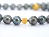 Schoeffel - Tahiti parel ketting met gouden diamanten sluiting – foto 9 – kavel bij Onlineveilingmeester