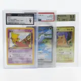 3x Kaart, Pokémon, o.a. Pikachu CLL 008/032 – foto 2 – kavel bij Domeinen Roerende Zaken, Groningen