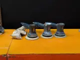 3x Pneumatische excentrische schuurmachine Hamach – kavel bij Onlineveilingmeester, Almere