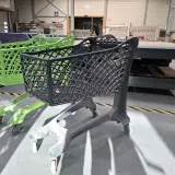 3x Kunststof winkelwagen – foto 2 – kavel bij Onlineveilingmeester, Almere