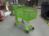 3x Kunststof winkelwagen – foto 4 – kavel bij Onlineveilingmeester, Almere