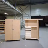 2x Mobiele werkplaatskast – kavel bij Onlineveilingmeester, Almere