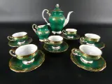 Vintage porseleinen koffie- of mokkaservies van Weimar Porzellan – kavel bij De Kringwinkel, Heverlee