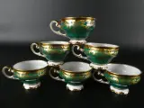 Vintage porseleinen koffie- of mokkaservies van Weimar Porzellan – foto 15 – kavel bij De Kringwinkel, Heverlee