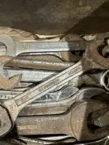 Partij schuurlinnen en gedore ring/steeksleutels – foto 3 – kavel bij Onlineveilingmeester, Kootstertille