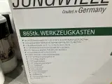 Gereedschapkist 86 delig, Jungwille, groen – foto 3 – kavel bij Onlineveilingmeester, Kootstertille