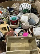 Ca. 350x Decoratie artikelen in kuubsdoos – foto 2 – kavel bij Onlineveilingmeester, Kootstertille