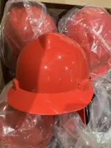 Ca. 14x Bouw/veiligheid helmen, rood – foto 3 – kavel bij Onlineveilingmeester, Kootstertille