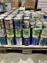 Pallet verfblikken – foto 2 – kavel bij Onlineveilingmeester, Kootstertille