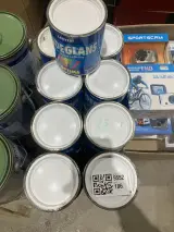 Ca. 25x Verfblikken lakverf, Optima, Alkyd, wit – foto 4 – kavel bij Onlineveilingmeester, Kootstertille