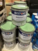 Ca. 14x Blikken betonverf, Histor, sparregroen/4431 – kavel bij Onlineveilingmeester, Kootstertille