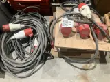 Partij krachtstroom kabels en verdeellborden – kavel bij Onlineveilingmeester, Kootstertille