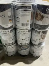 Ca. 48x Blikken tegelverf, Decocraft, wit – foto 3 – kavel bij Onlineveilingmeester, Kootstertille