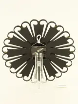Vintage Hermle zonneklok met Junghans uurwerk (jaren 60/70) – foto 6 – kavel bij De Kringwinkel, Antwerpen