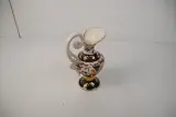 Vintage Handbeschilderde Faience Sierkan (Peint Main) met Floraal Decor – kavel bij De Kringwinkel, Waardamme