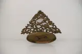 Vintage Massief Messing Kerstboom (Ajour Design) – foto 4 – kavel bij De Kringwinkel, Waardamme