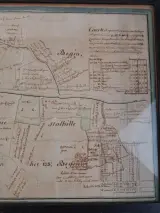 Historische figuratieve landkaart (of ommeloper) – foto 4 – kavel bij De Kringwinkel, Oostkamp