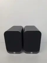 Schitterende Q Acoustics 3010i Compacte Boekenplank Luidsprekers (Paar) – Carbon Black – kavel bij De Kringwinkel, Waardamme