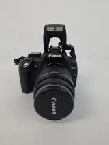 Complete Canon EOS 350D (DS126071) DSLR-Cameraset met Twee Lenzen en Accessoires – foto 3 – kavel bij De Kringwinkel, Waardamme