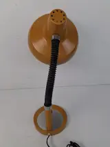 Okergele vintage zwanenhals bureaulamp – foto 4 – kavel bij De Kringwinkel, Waardamme