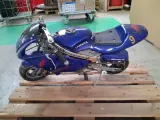 Blauwe mini pocketbike – foto 2 – kavel bij De Kringwinkel, Oostkamp