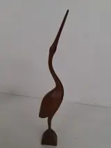 Drie vintage, handgesneden houten sculpturen – foto 7 – kavel bij De Kringwinkel, Waardamme
