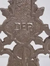 Antiek Frans altaarkruis (kruisbeeld of crucifix) in neogotische of barokstijl – foto 3 – kavel bij De Kringwinkel, Waardamme