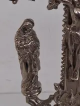 Antiek Frans altaarkruis (kruisbeeld of crucifix) in neogotische of barokstijl – foto 5 – kavel bij De Kringwinkel, Waardamme
