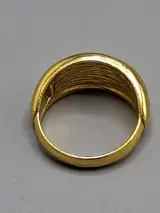Vintage Yves Rocher vergulde Dôme ring – foto 2 – kavel bij De Kringwinkel, Waardamme