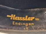 Zwarte vilten gleufhoed – foto 6 – kavel bij De Kringwinkel, Waardamme