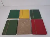Zes boeken met postzegels – kavel bij De Kringwinkel, Waardamme