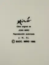 Joan Miro Set van 6 dessertborden met reproducties van werken van de kunstenaar – foto 8 – kavel bij De Kringwinkel, Antwerpen