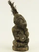 Centraal-Afrikaans Nkisi-krachtfiguur in de Kongo-traditie – foto 3 – kavel bij De Kringwinkel, Antwerpen