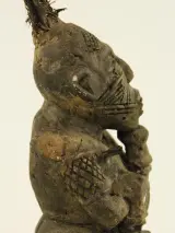Centraal-Afrikaans Nkisi-krachtfiguur in de Kongo-traditie – foto 8 – kavel bij De Kringwinkel, Antwerpen