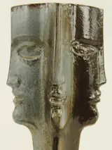 August (Gust) Michiels – Keramische Janus Quadrifrons – De Klauwaarts – foto 3 – kavel bij De Kringwinkel, Antwerpen