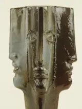 August (Gust) Michiels – Keramische Janus Quadrifrons – De Klauwaarts – foto 5 – kavel bij De Kringwinkel, Antwerpen
