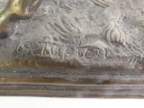 Decoratief paardenbeeld op sokkel – O. Tupton / O.T.T. – koudgegoten brons – foto 14 – kavel bij De Kringwinkel, Heverlee