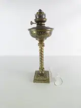 Prachtige oude Messing Zuillamp – "La Lampe Belge" (Lempereur & Bernard), ca. 1900 – kavel bij De Kringwinkel, Heverlee
