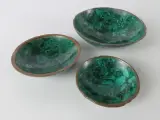 Set decoratieve malachiet schalen en beeldje – foto 4 – kavel bij De Kringwinkel, Heverlee