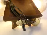 Vintage Jaren '70 Hanglamp / Kroonluchter met 4 Lichtpunten (Met Garantie!) – foto 6 – kavel bij De Kringwinkel, Heverlee