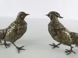 Set van 6 metalen vogelbeeldjes – 2 eenden en 2 fazantenkoppels – foto 26 – kavel bij De Kringwinkel, Heverlee