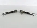 Set van 6 metalen vogelbeeldjes – 2 eenden en 2 fazantenkoppels – foto 27 – kavel bij De Kringwinkel, Heverlee