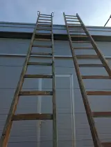Houten ladder, 2x20 – foto 6 – kavel bij Onlineveilingmeester, Wijk en Aalburg