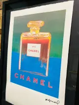 Offset-lithografie, Andy Warhol, Chanel No°5, (gesigneerd met certificaat) – foto 2 – kavel bij Onlineveilingmeester, Groningen