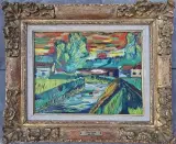 Schilderij, Expressionisme, Johan, +/- 1930 – kavel bij Onlineveilingmeester, Groningen