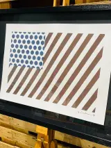 Offset-lithografie, Roy Lichtenstein, "Forms in Space", 1996, (gesigneerd met certificaat) – foto 2 – kavel bij Onlineveilingmeester, Groningen