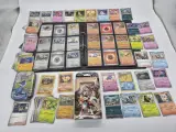 Bijzondere Pokémonverzameling – vintage kaarten – Gengar – Charmander – Rhydon – verzamelmap – ongeopend Lycanroc GX-pakket – kavel bij Onlineveilingmeester, Groningen