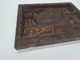 Bijzonder vintage houten wandreliëf – handgemaakt – Indonesische Minangkabau-stijl – 20e eeuw – foto 11 – kavel bij Onlineveilingmeester, Groningen